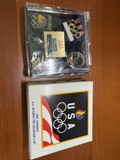 Vintage 1992 JCPenney U.S. Olympic 5 Pin Collector's Set, Original Box, New picture