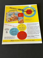 1955 Aladdin Annie Oakley School Luch Kit In store Display Sign--great  cond. picture