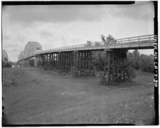 Photo:Krotz Springs LA Atchafalaya River Bridge 1930s Western Approach picture