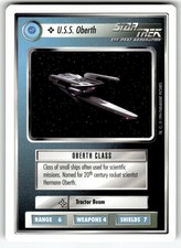 1994 Star Trek Unlimited Premiere Trading Card U.S.S. Oberth picture