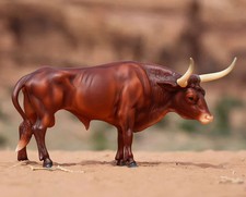 Breyer Traditional Horse #10329 Texas Longhorn Bull - Brand New picture