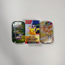 Pokemon 30th Celebration Booster Bundle & 2 Mini Tins Sealed 10 Packs English picture