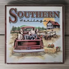 SOUTHERN HERITAGE Metal Tin Sign 14x14