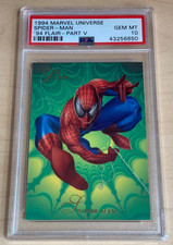 1994 Marvel Universe '94 Flair -- Part V 💎 SPIDER-MAN 💎 PSA 10 💎 *See Note picture