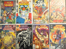 New Gods Comic Book Lot (8) Vintage 1990 Copper Age Classic DC Comics picture