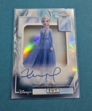 2026 TOPPS Chrome Disney Frozen Elsa Autograph Idina Menzel SSP picture
