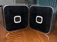 William Sklaroff “RADIUS ONE” Smith Metal Arts Antique Chrome Bookends 1970’s picture