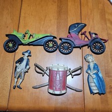 Vintage Set Of 5 Sexton and Midwest Wall Hangers In Excellent Condition picture