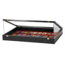 PENNZONI Trade Show Display Case Portable Black w/ Acrylic Side Guards picture