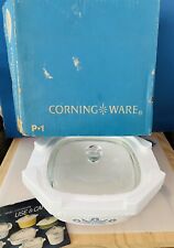 1960's Corning Ware Blue Cornflower 1 qt Covered Casserole P1B W/Lid/New In Box picture