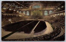 K29/ Atlanta Georgia Postcard c1910 Public Auditorium Interior 226 picture