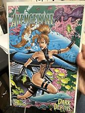 AVENGELYNE Dark Depths #1 and 2 Wraparound Cover Avatar GH picture