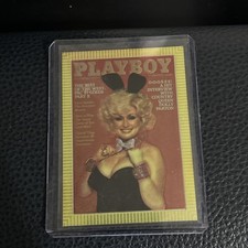 Dolly Parton 1995 Playboy Chrome Cover Card picture