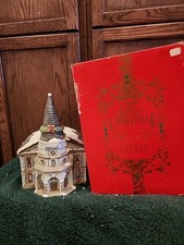 VINTAGE CERAMIC LIONEL LIONELVILLE CHURCH 1901 BUILDING picture