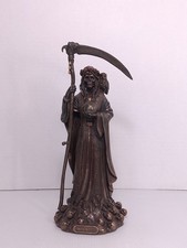 Veronese Design Santa Muerte Grim Reaper Holy Death Cold Cast Resin Figure 11