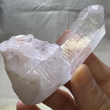 Natural Samadhi Pink Quartz Cluster Specimen Healing Indian Himalayan Crystal picture