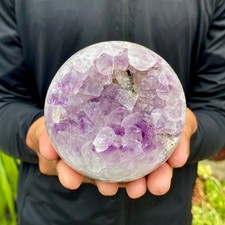 1.68LB Natural Amethyst Agate Opening Smile Quartz Cluster Crystal Specimen Heal picture