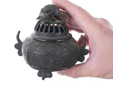 Antique Japanese Bronze Censer picture