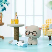 Season 2 MITAO Cat  Lucky Cat Peach Goma Collect toy Figure Couples Gift - Think picture