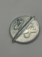 1955-56 Captain Midnight Secret Squadron SQ Decoder Badge Ovaltine Premium Rare picture