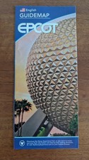 Walt Disney World Epcot Park Guidemap 2020-2021 COVID-19 Notice Era picture