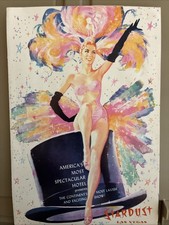 1963 Vintage Stardust Hotel Las Vegas Le Lido de Paris Cabaret Show picture
