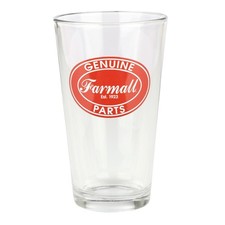 IH Farmall Genuine Parts Glass Drinkware Tumbler 6822 picture