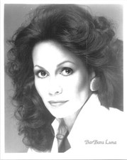 Barbara Luna 1980's original 8x10 photo publicity portrait for her resume picture