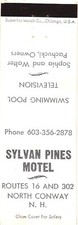 Sylvan Pines Motel North Conway NH Vintage Matchbook Cover 1960s-70s picture