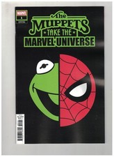 MUPPETS TAKE THE MARVEL UNIVERSE #1 - LOGO MASH-UP VARIANT COVER - MARVEL/2026 picture