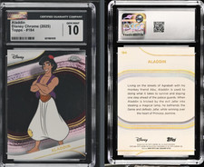 CGC 10 Disney English Aladdin 184 2025 Disney Chrome  picture