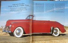 1940 1941 1942 1946-1948 CHRYSLER 16 PG Article ROYAL WINDSOR NY picture