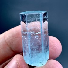 58 Carat Aquamarine Crystal Specimen From Pakistan picture