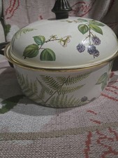Vintage Villeroy & Boch Forsa Enamel 4 Qt Round Casserole Pan with Lid picture