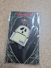 Loungefly Ghost backpack Pin 2022 NYC Super Rare. Frightmare on fun street picture