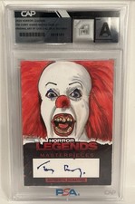 2026 Horror Legends Tim Curry Signed Sketch Card 1/1 Pennywise Auto picture