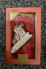 Lenox 2008 Annual Porcelain Christmas Ornament Jeweled Sleigh Ride  picture