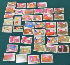 1990 Topps The Simpsons 40 Card Lot Bart Homer Lisa Marge Sticker Rookie picture