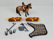 Schleich Farm World Horse Barn and Stable Replacement Misc Pieces 42195 - GUC picture