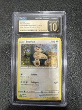 Snorlax Holo 16/34 Trading Game Classic Pokemon 2023 English CGC 10 Pristine picture