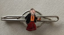Vintage 1930’s Popeye The Sailor Man ‘Wimpy’ Cloisonné Enamel Tie Bar picture