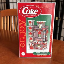 Coca-Cola PIZZA PARLOR Town Square Collection Leaning Tower Restaurant -NEW picture
