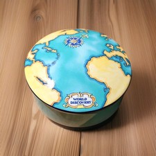 Tiffany & Co Tauck World Discovery Porcelain Trinket Box France 2000 Map picture