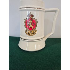 STROH'S MUG STEIN VINTAGE 1983, 2nd Edition BOHEMIAN STYLE BEER picture