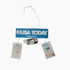 NOS Vintage USA TODAY Newspaper Hanging Retail Display Point of Purchase Mobile picture