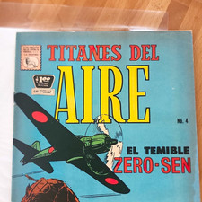 Titanes del Aire #4 Comic Book - El temible Zero-Sen (Spanish) Color picture