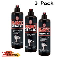 Turtle Wax Marvel Mystery 53493 Air Tool Oil Lubricant, 4 oz, 3pk picture