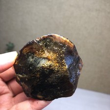 Superlight Natural Original amber rough semitransparent bulk gemstone 50g A5923 picture