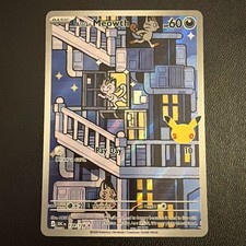 Pokémon TCG Alolan Meowth 139/128 30th anniversary IR picture