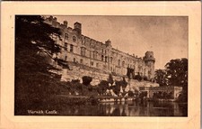 Vintage Postcard Warwick Castle W.H. Smith & Son Series England picture